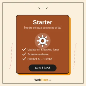 produs starter webfixer